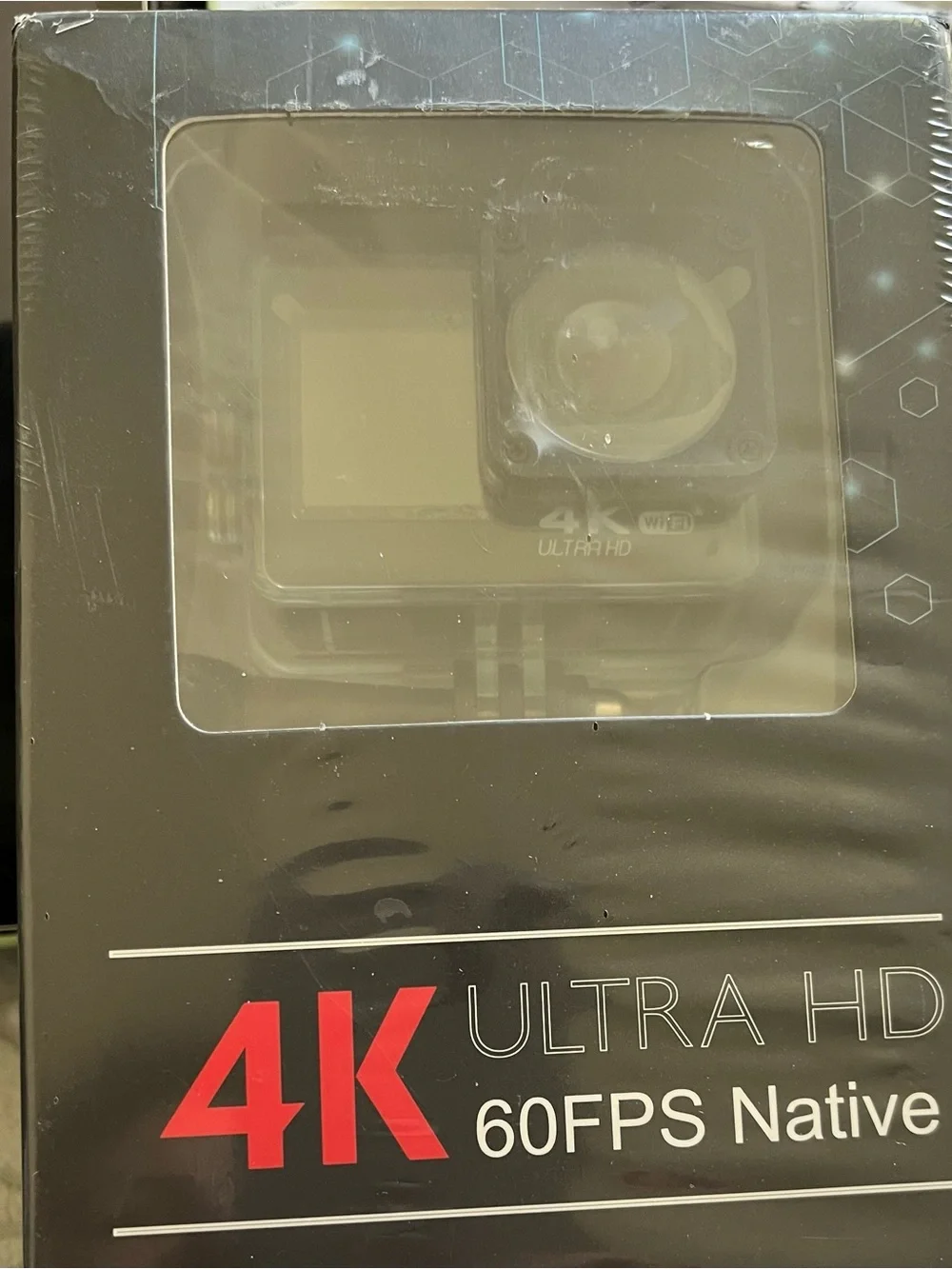4K Ultra HD 60FPS Native Action Camera - New in original box unopened